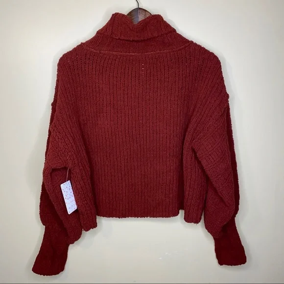 Free People Sweater | Be Yours Cowl Neck Pullover Sweater - Picture 9 of 15